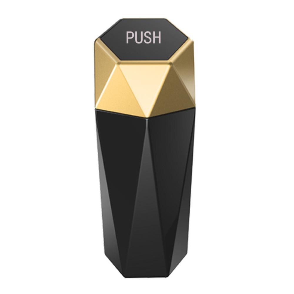 

Органайзер Мини Автомобильные аксессуары Герметичный мусорный бак Автомобильный мусорный бак Алмазный дизайн с крышкой