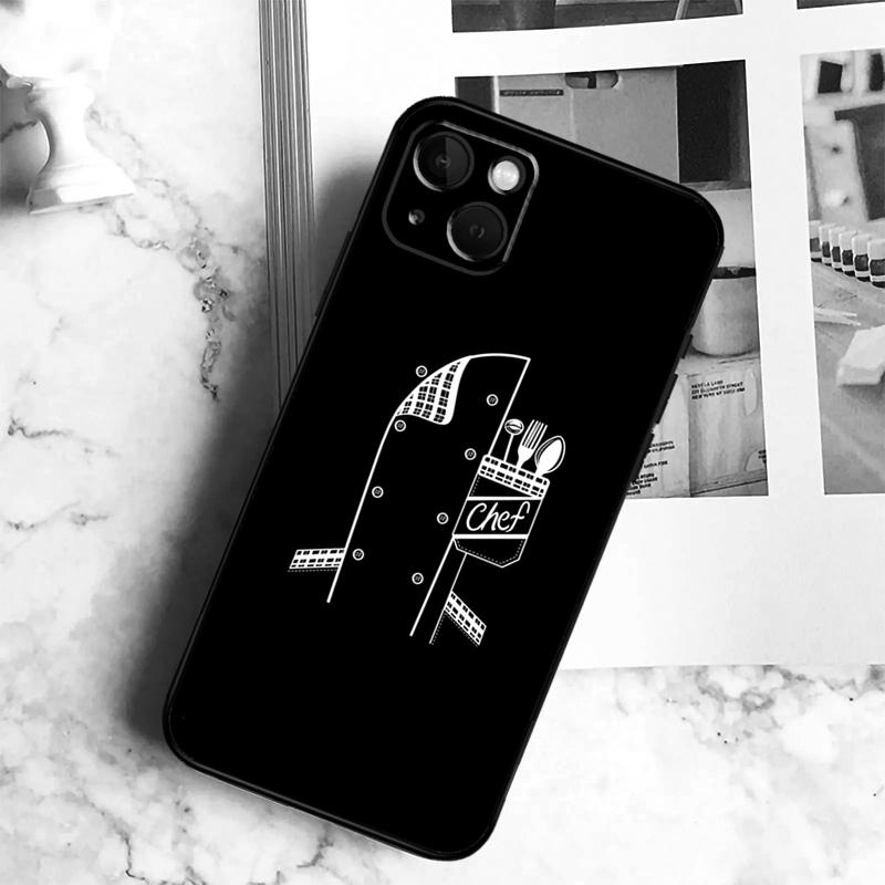 Chef Uniform Phone Case For iPhone 17 16 14 13 12 11 15 Pro Max Plus 12 13 Mini 16e 17 Air Cover Coque