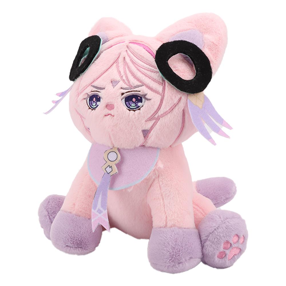 Cute Meow Plush Toys Genshin Impact Game Surrounding Plush Toys Movie Stuffed Animals Toys for Kids Birthday Gift Room Decor