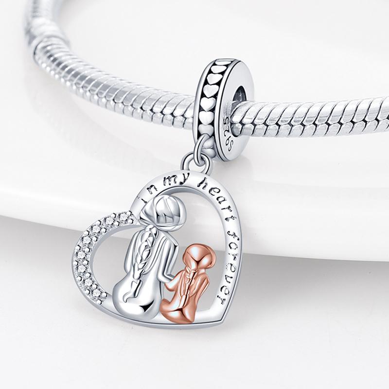 Charms Copper Original Pendant Beads Fits Bracelet Bangle Necklace Women Luxury Jewelry Daily Party Festival Gifts