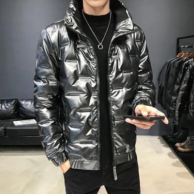 Biela bunda Duck Down Nový pánsky zimný trend Krátky štýl Ľahká a teplá kórejská verzia Voľný čas Bright Face Slim Fit