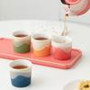 Dingguochao merchandise tea cup ceramic master cup gift box set kung fu tea set tea cup holiday business souvenir