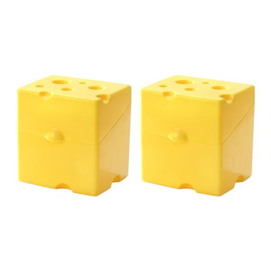 

1/2 шт., ящик для хранения сыра, холодильник, контейнер для овощей, органайзер для сыра, масла и ветчины для домашней кухни 2pcs