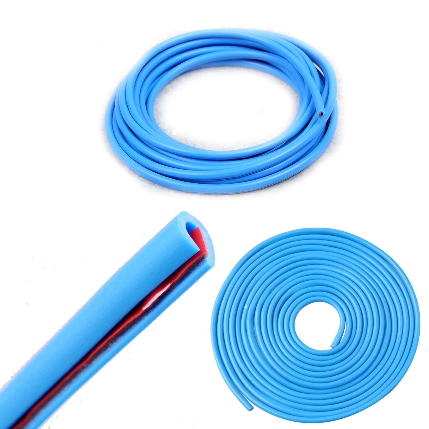 

Полоски для дверей автомобиля, защита от царапин и ударов, 6 метров, синяя лента