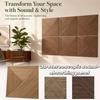 Polyester Fiber Acoustic Panels Self-Adhesive Soundproof Wall Tiles Acoustic Wall Panels  Offices