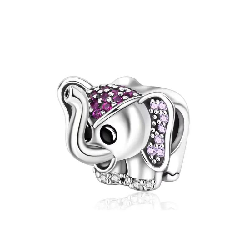 925 Silver Dog Claw Pendant Bracelet Charm Talisman for Men Women Birthday Gift Animal Jewelry Tiger Monkey Elephant Hedgehog