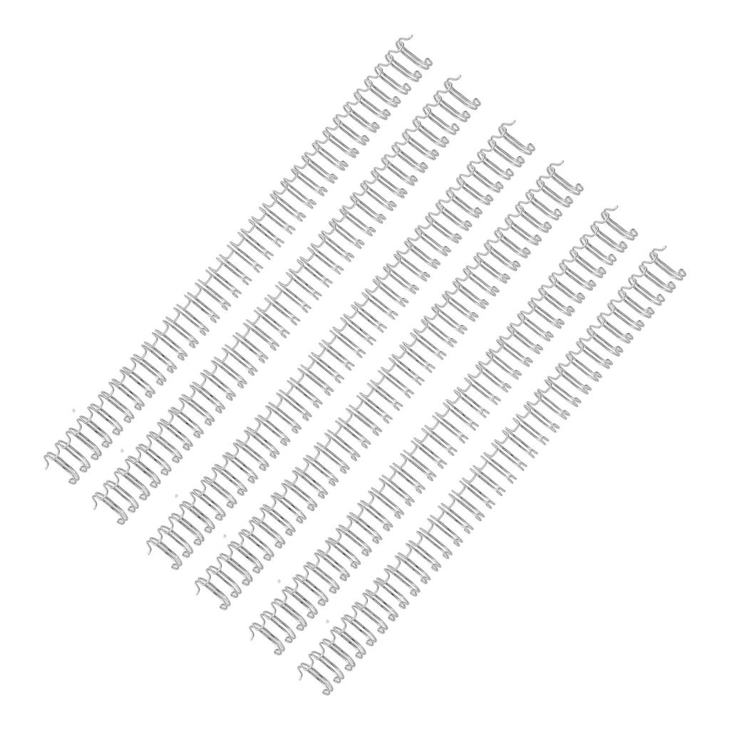 100 Stück Spiralbindespiralen 34   3:1 Teil   Papier Doppelspirale Bindespiralen 120 Blatt Kapazität 14,3 mm Durchmesser