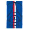 100% Cotton Printed Bath Towel - PSG SPORT - Blue/Red - 70x120cm