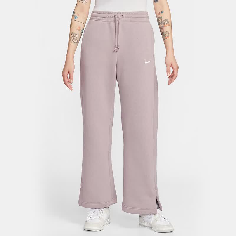 Nike Women s Phoenix Fleece Wide-Leg Pants S