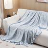 Breathable Cool Feeling Summer Blanket Thin Nap Blanket Multi-functional Sofa Towel  Children
