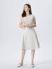 2024 Summer High Waist A-Line Midi Skirt: Ladylike, Slimming & Chic
