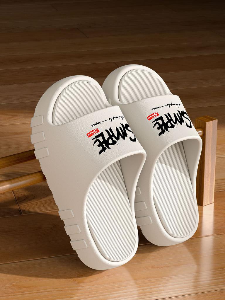 Slippers 2025 Indoor Bathroom Bath Non-slip Eva Cool Slippers Wear Flat Bottom Comfortable