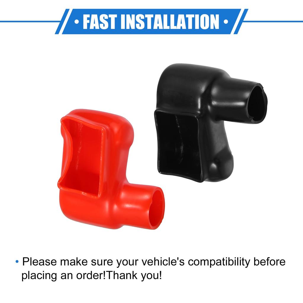 A ABSOPRO Battery Terminal Insulation Cover Battery Terminal Terminal Cover