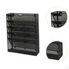 5 Pocket Wall File Holder Mounted Paper Folder Sturdy Space Saving Multifunctional