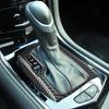 For Cadillac ATS 2013- Carbon Fiber Automatic Gear Shift Panel Decorative Cover Car Interior Decoration Accessories Sticker