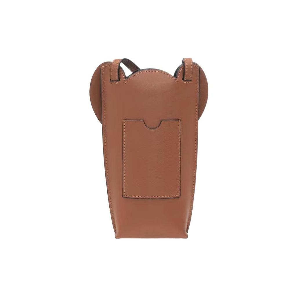 Loewe Elephant Shoulder Bag Tan Women Shoulder_bags C623B02X04-2530