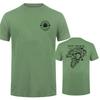 Til Valhalla Viking Warrior T Shirt Tactical Skull Norse Mythology Front Back Print Tshirt Short Sleeve Tops Da212