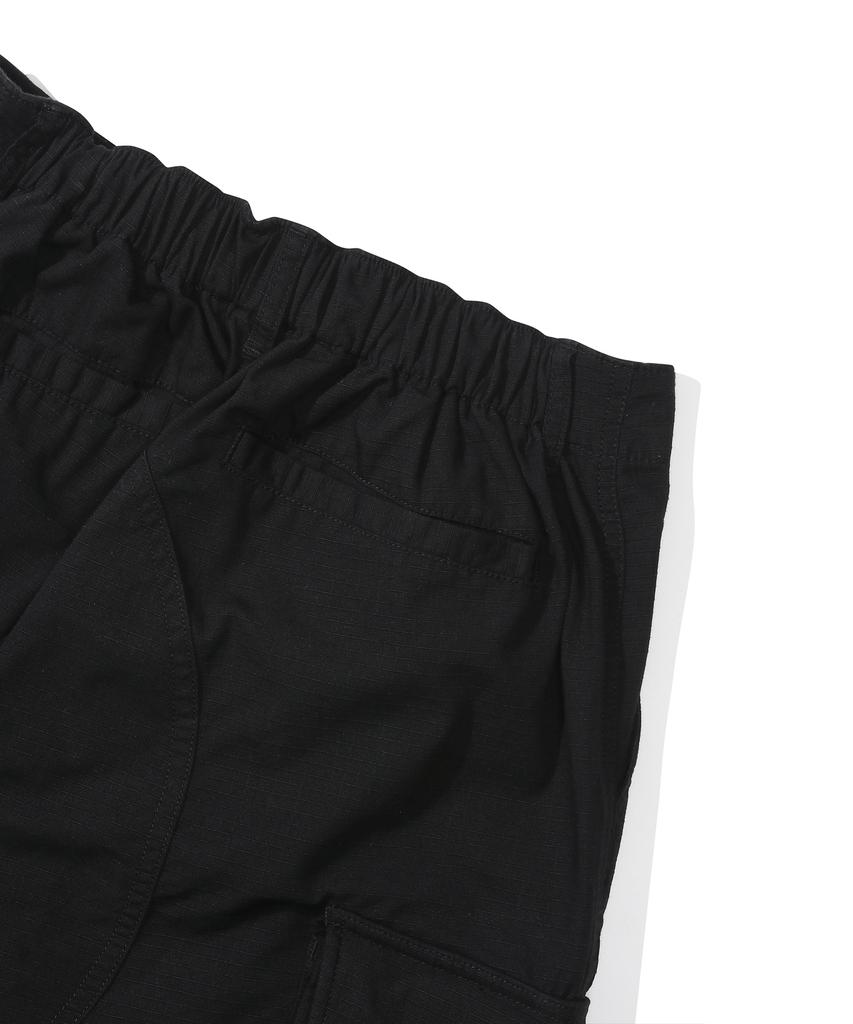 COLUMBIA UNIVERSITY M-Label Loose-Fit Ribstop Pocket Pants Black