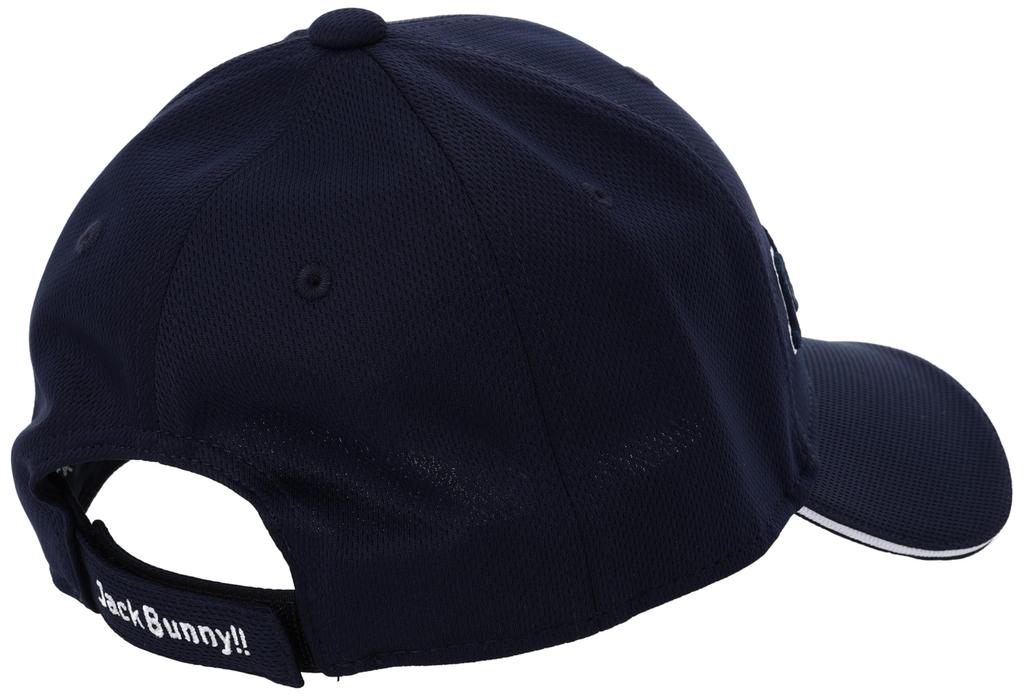 Jack Bunny Golf Cap (Brand Logo, Adjustable Size) - Navy, Size 120 (FR) - 262-4987102