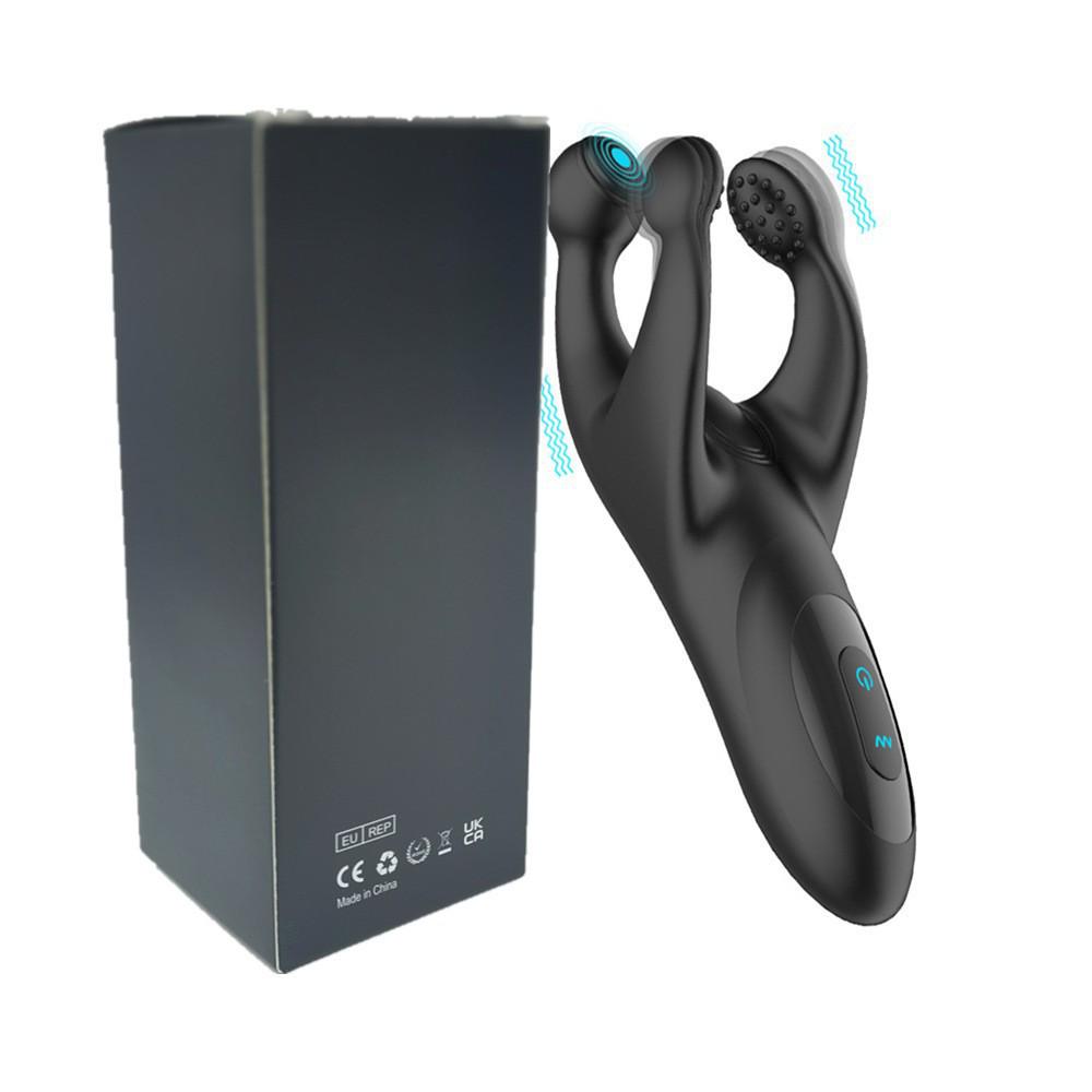 Odin Trident Vibrating Prostate Massager - Handheld Electric Anal Plug for Adults