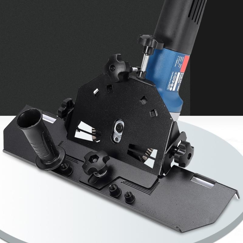 Angle Grinder Tile Chamfering Tool Aluminum Alloy Frame 45° Chamfer Efficient and Durable for Stone Glass Glazed Tiles