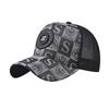 Trendy Embroidery S Men Women Mesh Baseball Cap Sunscreen Casual Sun Visor Hats Breathable Washable Hip Hop Hat