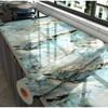 Thickened Faux Marble Kitchen Sticker – Waterproof, Oil-Proof, and Heat-Resistant Wallpaper for Stovetops
