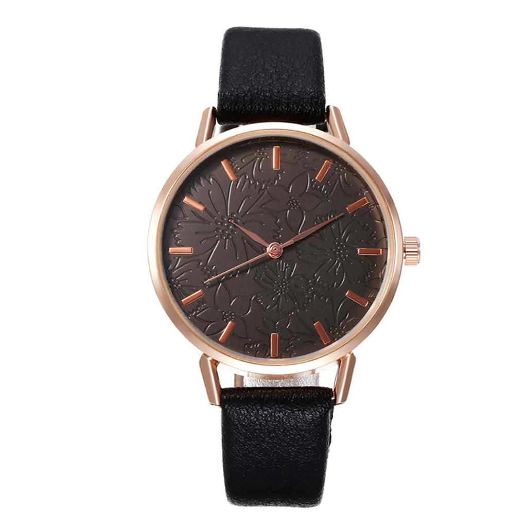 Orologi al Quarzo Casual da Donna Eleganti Lusso Fiori Bracciale Verde Orologi da Polso Donna Eleganti Creativi Orologi Orologi da Donna