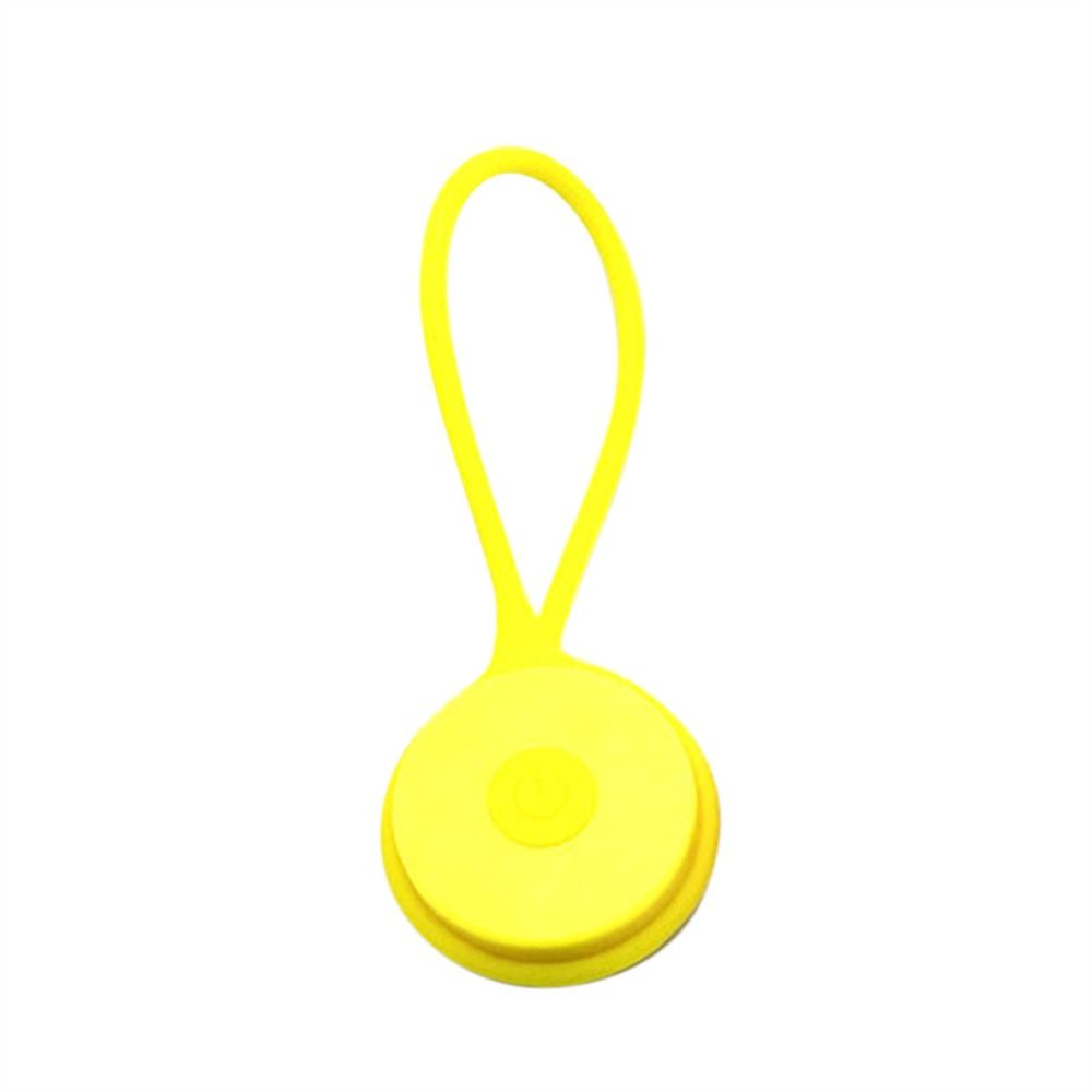 

Taillight Silicone Signal Light LED Backpack Light Bike Rear Light Bicycle Light Bike Warning Light жёлтый