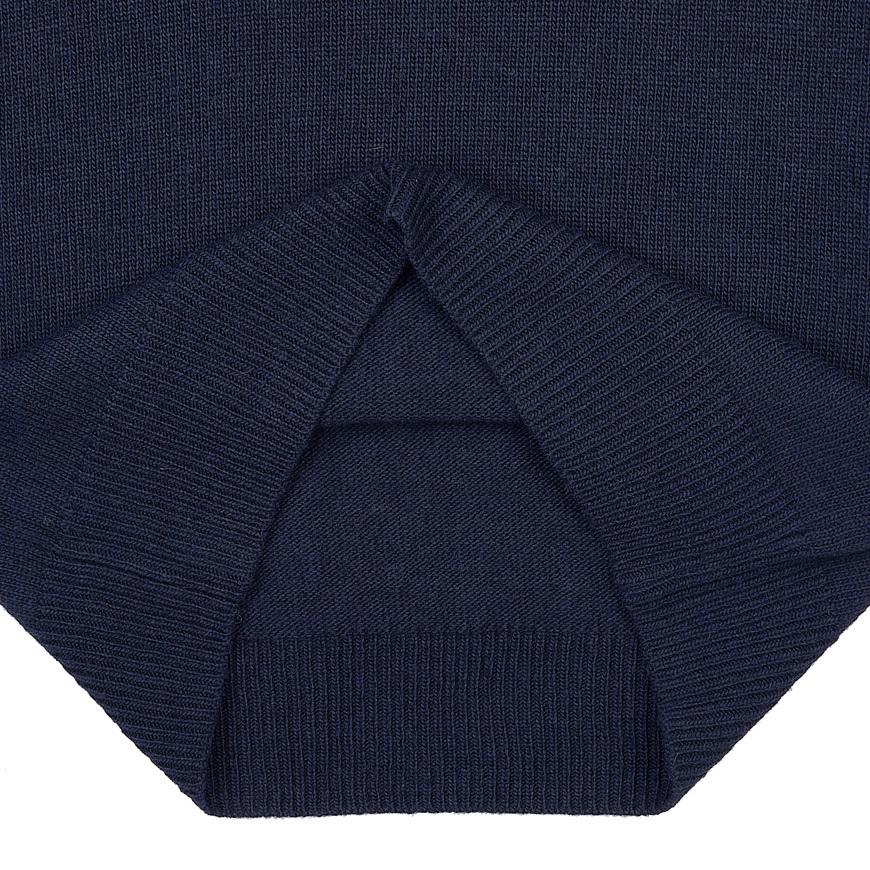 Stone Island Sweater Solid Color Round Neck Loose Fit Long Sleeve Kids sweater Dark-Blue 7916502Z1-V0020