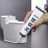White Plastic Steel Mud Caulk - Waterproof & Anti-M Mildew Sealant for Bathroom Kitchen