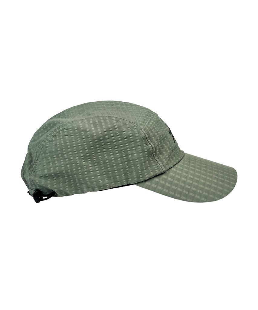 Nyuteib Savage Oversized Camp Cap - Ash Khaki