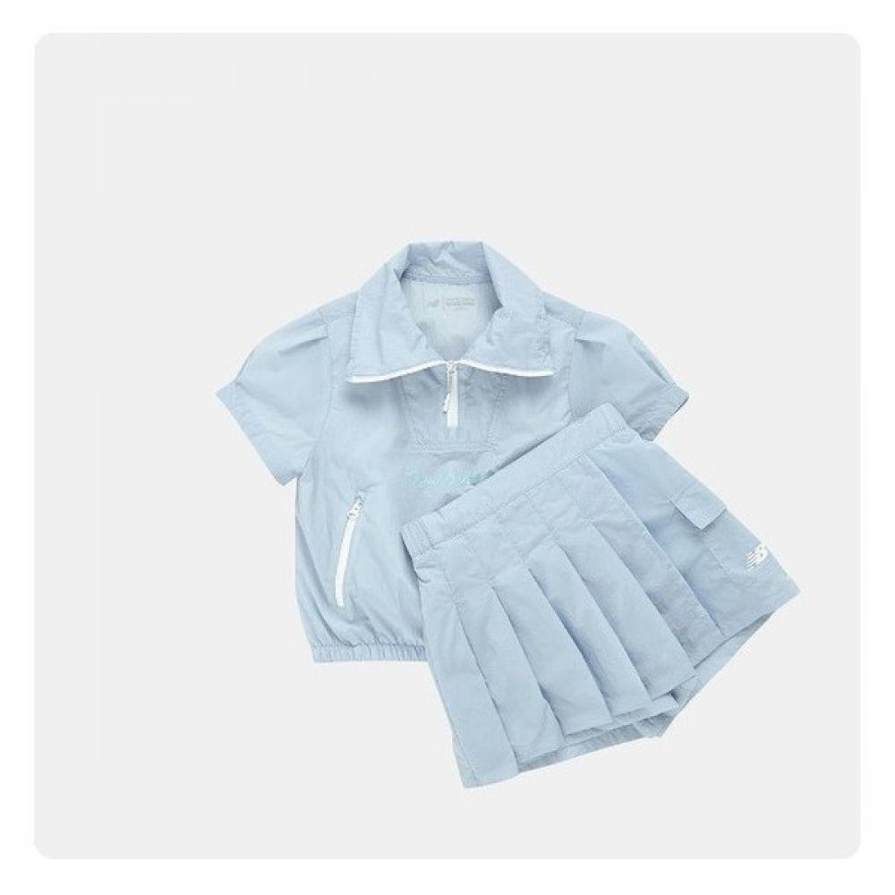 

New Balance Kids Essential Girls Woven Anorac Setup Nk9ye2101g Li (51)Light Blue/150