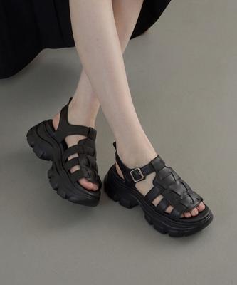 Salt And Chocolate Honeybee Chunky Fisherman Sandals 412424002 (6.5Cm)