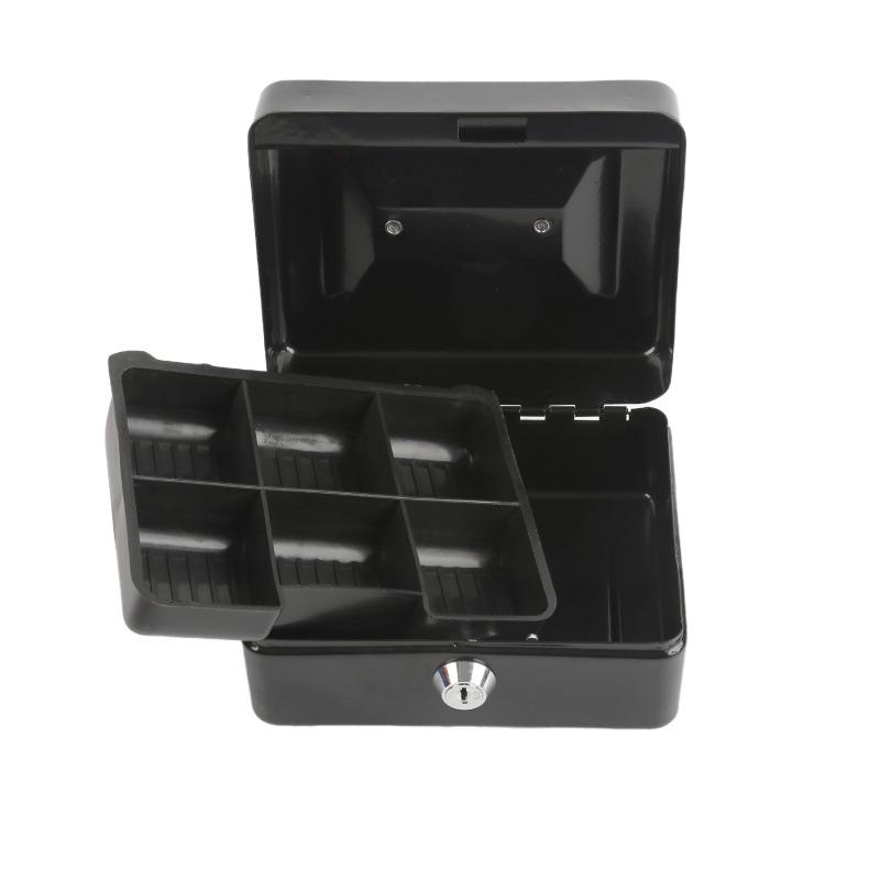 Compact Creative Piggy Bank with Lockable Coin Compartment and Key Storage