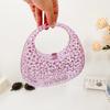 2023 New Handbag Women Transparent Summer Acrylic Bags Diamond Encrusted Evening Bags Luxury Designer Wedding Clear Bags
