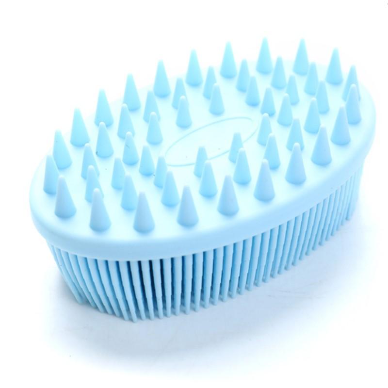 Silicone Body Brush Baby Shower Sponge Dry Massage Bath Towel for Body Bast Silicone Body Scrubber Back Scrubber