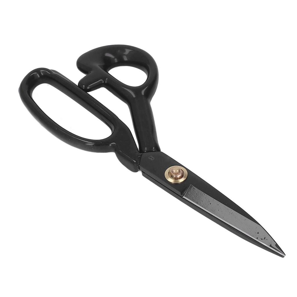 Sewing Scissors 8in Incisive High Manganese Steel Iron Ergonomic Handle Professional Heavy Duty