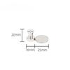 Strong Neodymium Pushpin Magnet: Powerful Magnetic Nail Fixing for Office Use