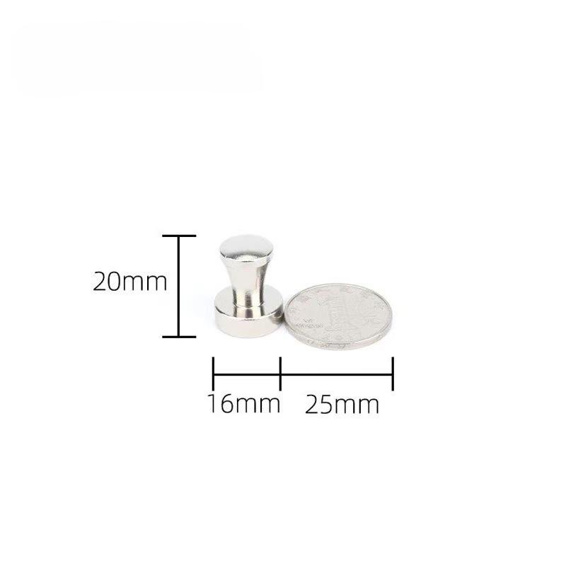 Strong Neodymium Pushpin Magnet: Powerful Magnetic Nail Fixing for Office Use