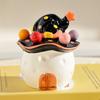 Magic House Shape Dessert Cake Fork Ceramic Salad Fork Creative Home Safety Fork  Picnic