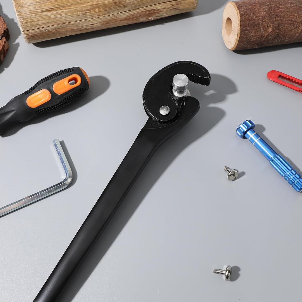 DOITOOL Motorcycle Mini Pipe Adjustable Pipe for Motorcycle Wash Monkey Spas Wrench, Tire, Wrench, Set, Tires, Jaws, Teeth, Drainers, Basins,