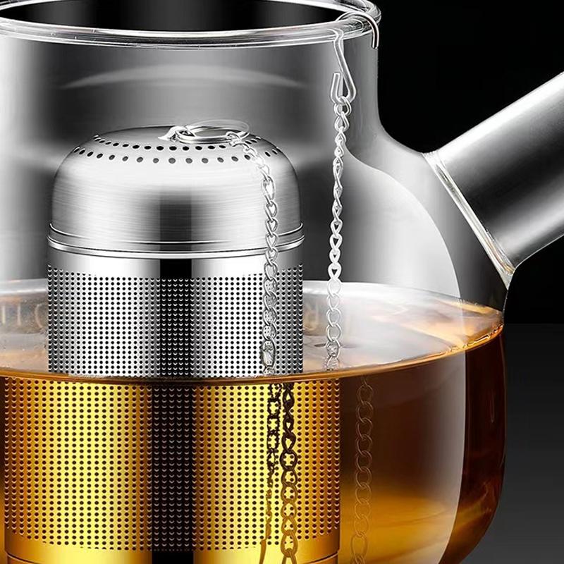 Tea Strainer Stainless Steel Tea Infuser Tea Leaves Spice Seasoning Ball Strainer Teapot Fine Mesh Coffee Filter Teaware