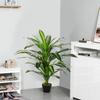 Artificial Plant In Pot, Fake Plant for Home Indoor Decor, 110cm, Green