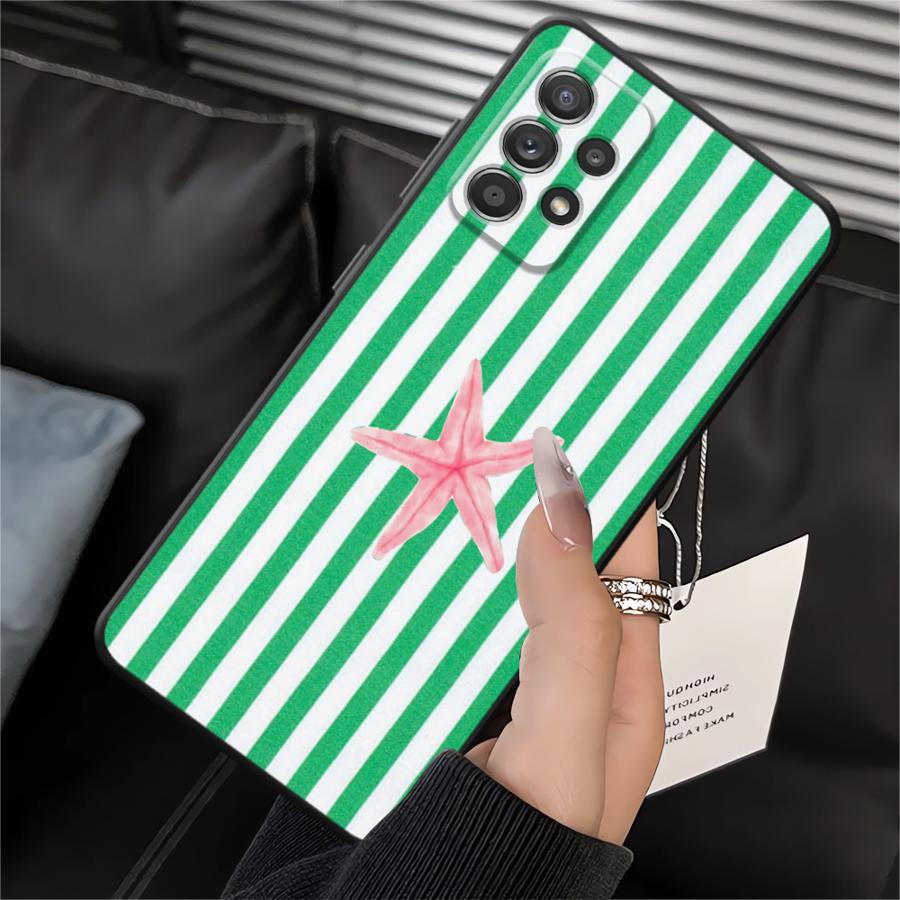 Case for Samsung Galaxy A10 A20 A05 Note 20 Ultra 9 10 A04 A01 A02 A06 A50 A70 A03 A30 A40 Soft Back Phone Cover Marine Animals