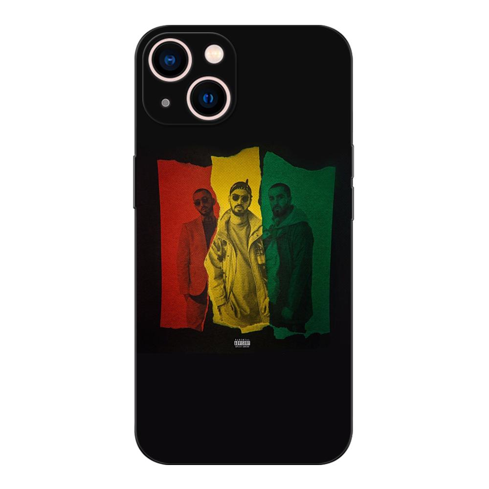 Schwarze TPU-Hülle für Xiaomi Mi 10 10T Note 10 9 A3 Lite 9T PRO Cover Hajime MiyaGi Andy Panda