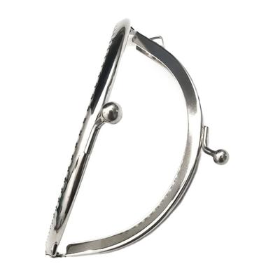 Mini Metal Purse Frame Kiss Clasp Bag Hardware Vintage Purse Clasp Frame Purse Frame DIY Craft
