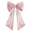 Elegant Large Christmas Bowknot Solid Color 50x130cm Xmas Tree Topper Bows DIY Creative Giant Ribbon Bowknot