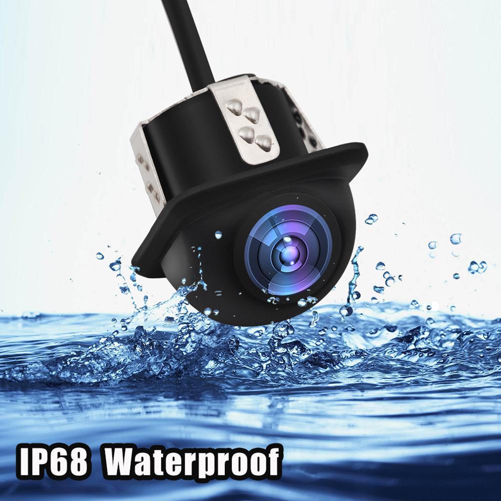 HD Lens Wide Angle Waterproof Night Vision Rear View Reversing Camera with Ruler