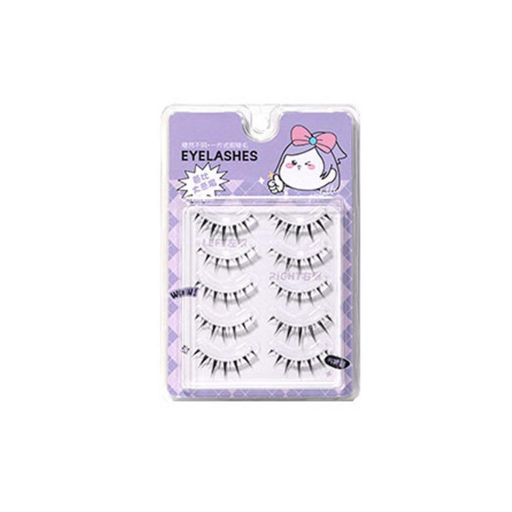 

5 пар пышных ресниц на ленте, ресницы «рыбий хвост», наращивание, модные милые накладные ресницы для женщин SY917-B